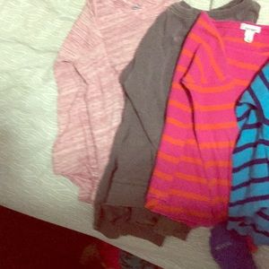 Six old navy shirts